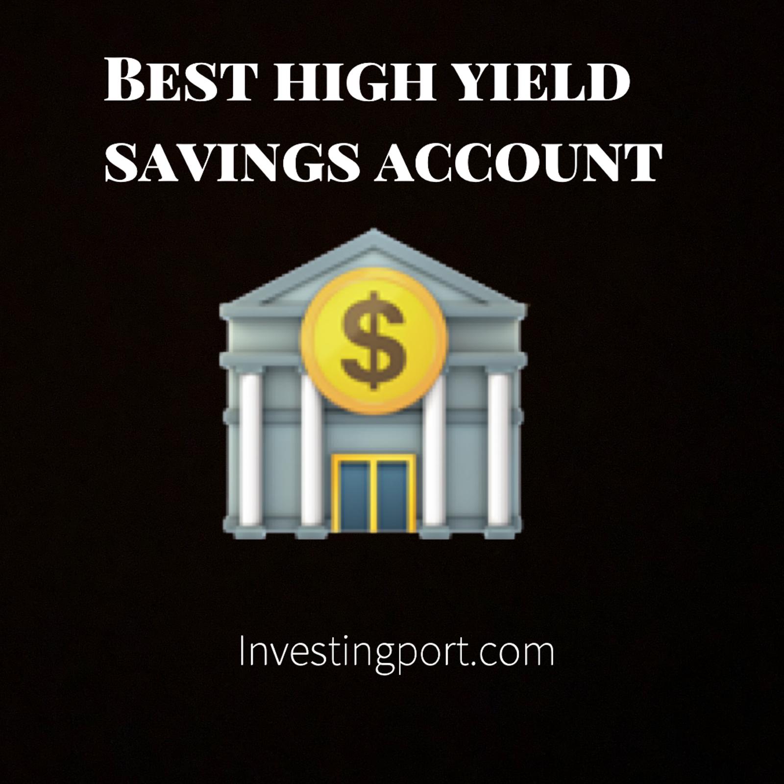 BEST HIGH YIELD SAVINGS ACCOUNT Stock market news, Stock spinoff and